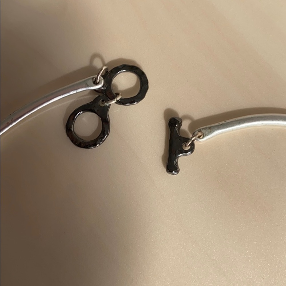 Modernist Unique Statement Necklace - image 5